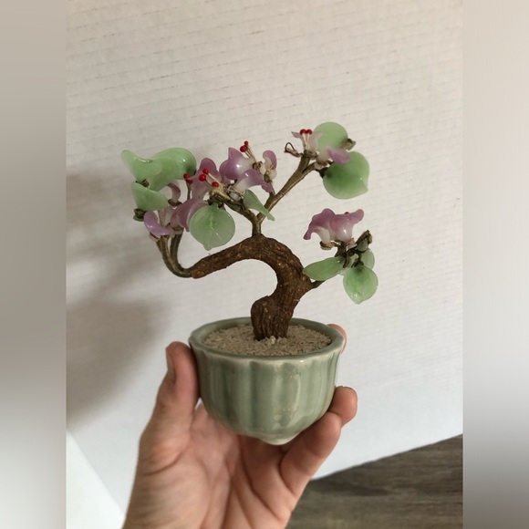 Vintage Glass Bonsai Tree - Picture 7 of 16
